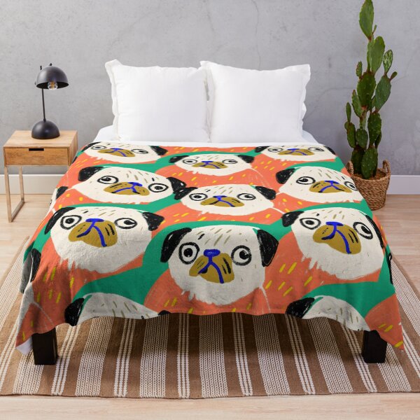 Item preview, Pug Pattern designed and sold by dreampik.