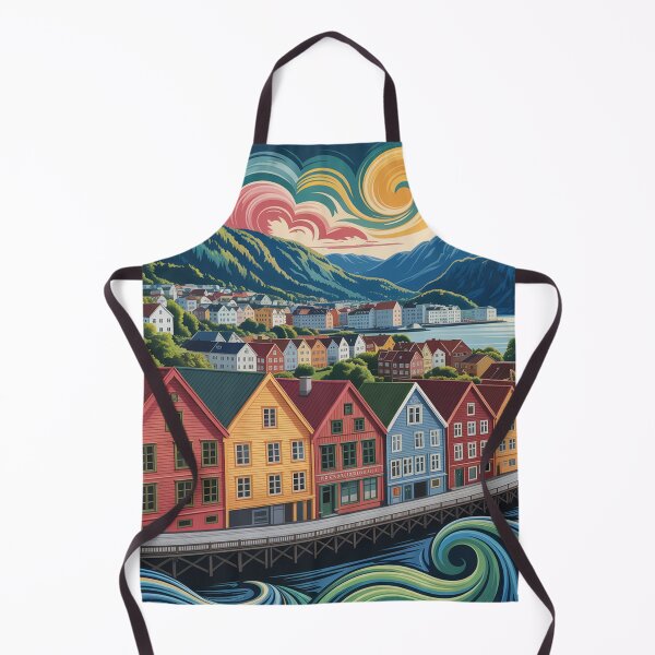 Item preview, Сity of Bergen. designed and sold by Lilashakti ⭐️ ⭐️ ⭐️ ⭐️ ⭐️.