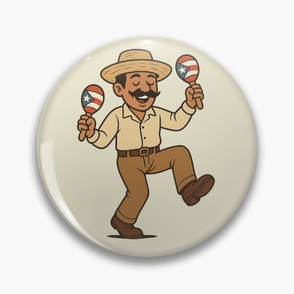 Artikelvorschau, Jíbaro-Tanzen mit puertoricanischen Maracas entworfen und verkauft von Por.Ahi.PR.