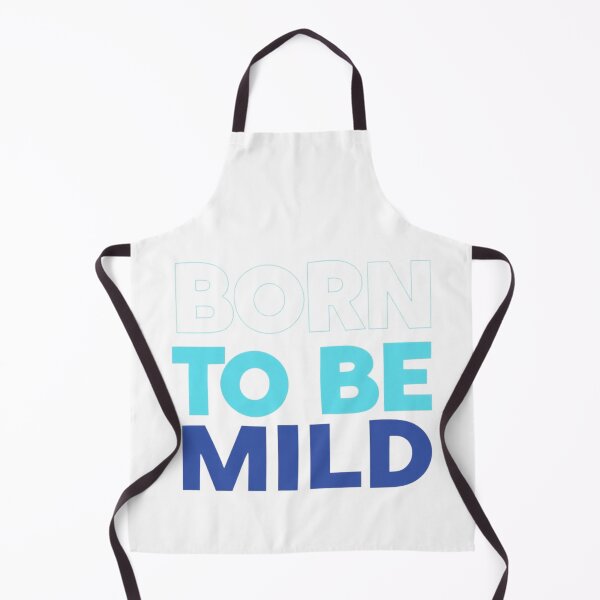 Item preview, Cute Funny Quote Typography – "Born to Be Mild" designed and sold by SholoStudio.