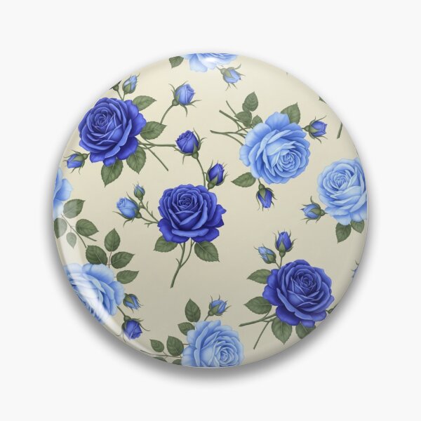 Item preview, Blue Rose Pattern designed and sold by Prestons Corner.