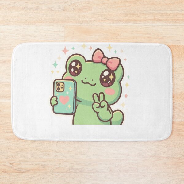 Item preview, MS Froggy selfie designed and sold by paintingshouse0.