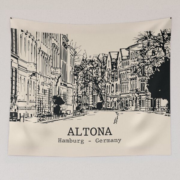 Item preview, Altona - Germany designed and sold by Lakeric Cityscapes.