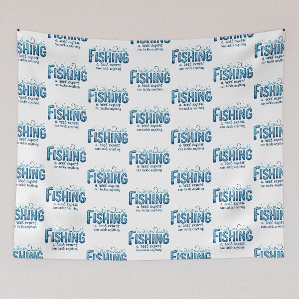 Item preview, Fishing Quote A Reel Expert Can Tackle Anything designed and sold by SholoStudio.