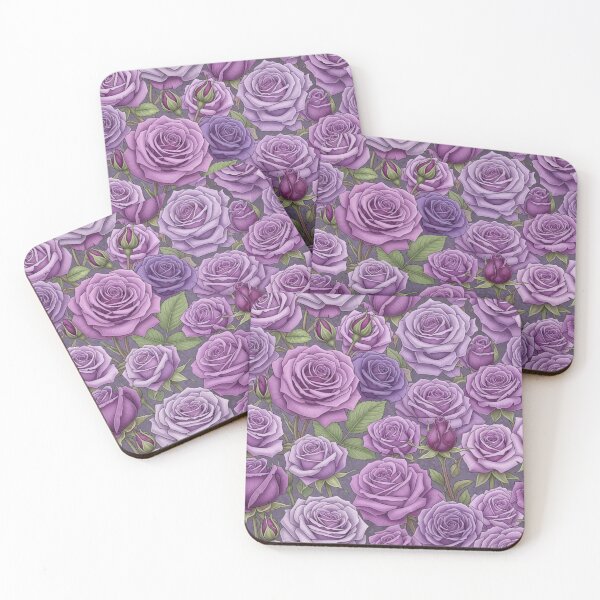 Item preview, Violet Rose Pattern designed and sold by Prestons Corner.