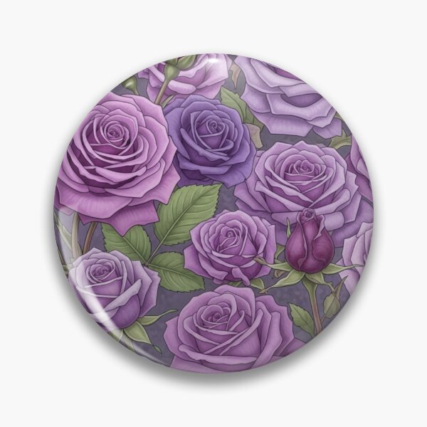 Item preview, Violet Rose Pattern designed and sold by Prestons Corner.