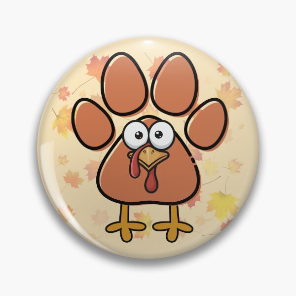 Item preview, Paw Turkey - Thanksgiving designed and sold by TherezaDesign.