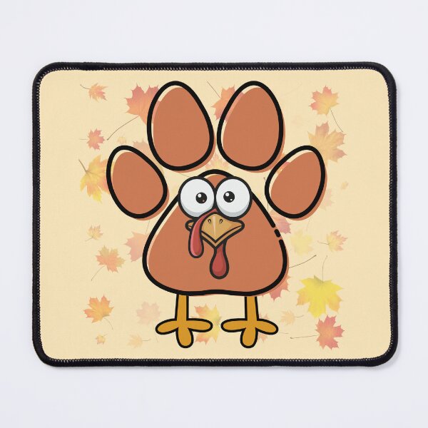 Item preview, Paw Turkey - Thanksgiving designed and sold by TherezaDesign.