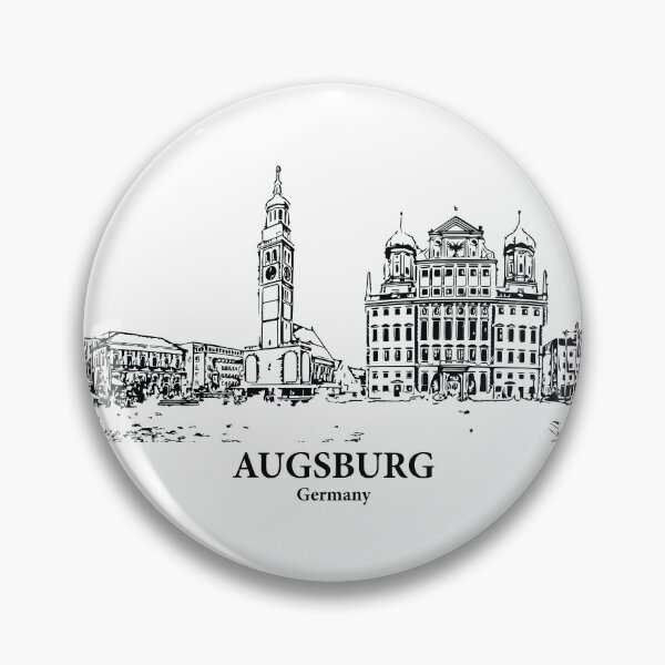 Item preview, Augsburg - Germany designed and sold by Lakeric Cityscapes.