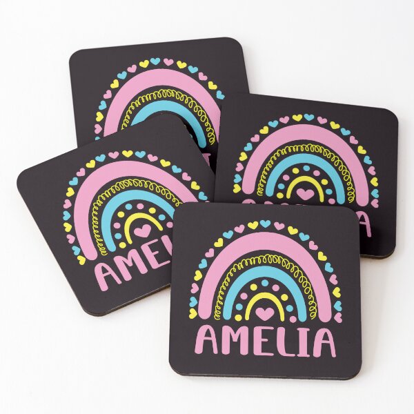 Item preview, Amelia Name Rainbow designed and sold by Jeallan Designs.