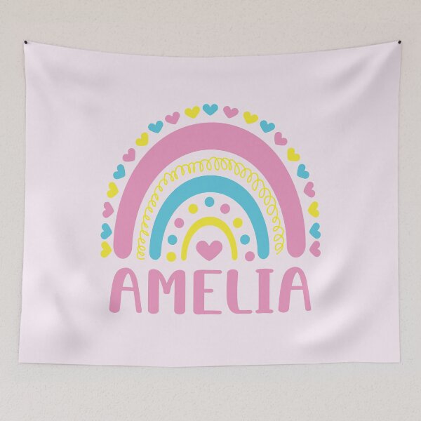 Item preview, Amelia Name Rainbow designed and sold by Jeallan Designs.