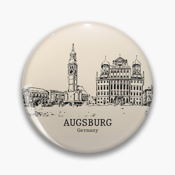 Item preview, Augsburg - Germany designed and sold by Lakeric Cityscapes.