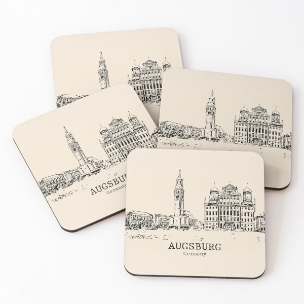 Item preview, Augsburg - Germany designed and sold by Lakeric Cityscapes.