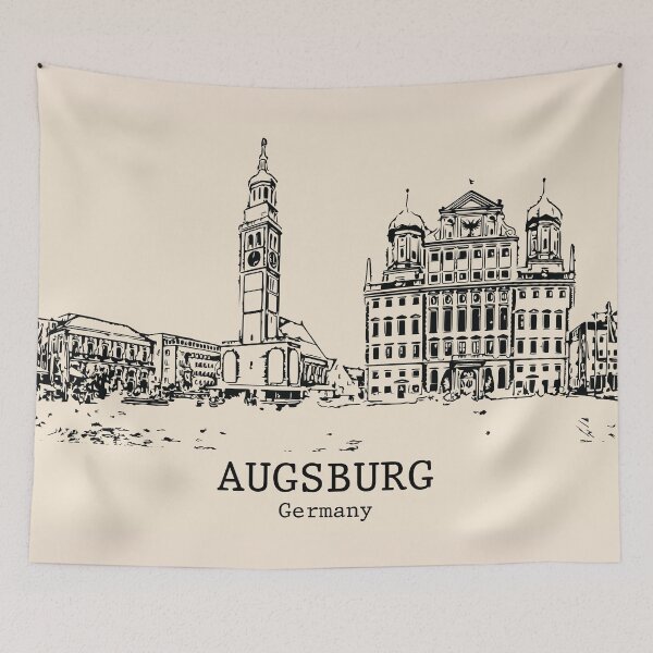 Item preview, Augsburg - Germany designed and sold by Lakeric Cityscapes.