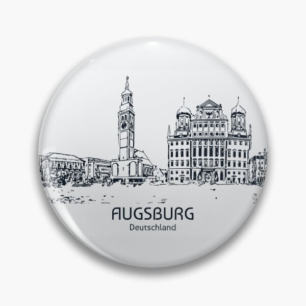 Item preview, Augsburg - Deutschland designed and sold by Lakeric Cityscapes.