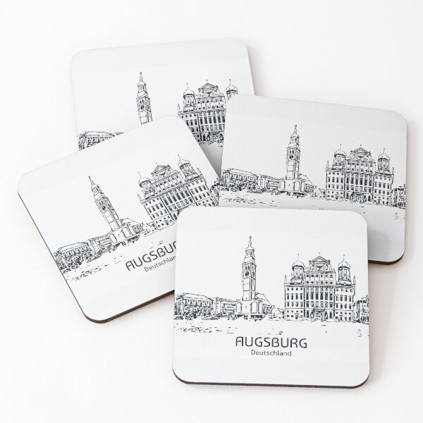 Item preview, Augsburg - Deutschland designed and sold by Lakeric Cityscapes.