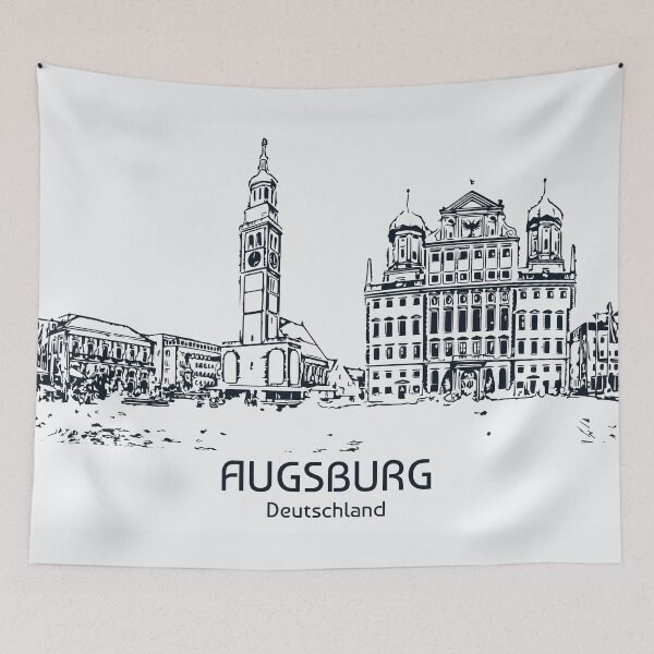 Item preview, Augsburg - Deutschland designed and sold by Lakeric Cityscapes.