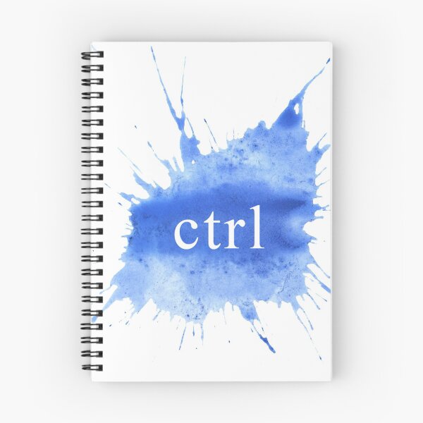 Item preview, CTRL - Blue Watercolour  designed and sold by KaiDee.