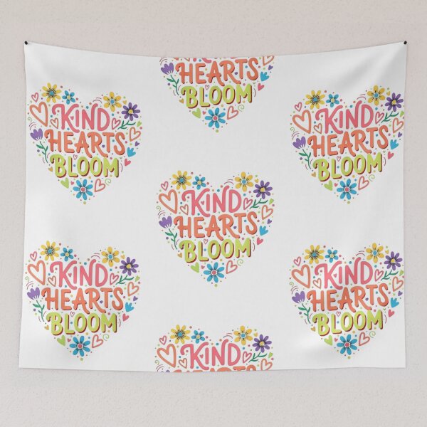 Item preview, Kind Hearts Bloom designed and sold by GraphicTeeHubs.