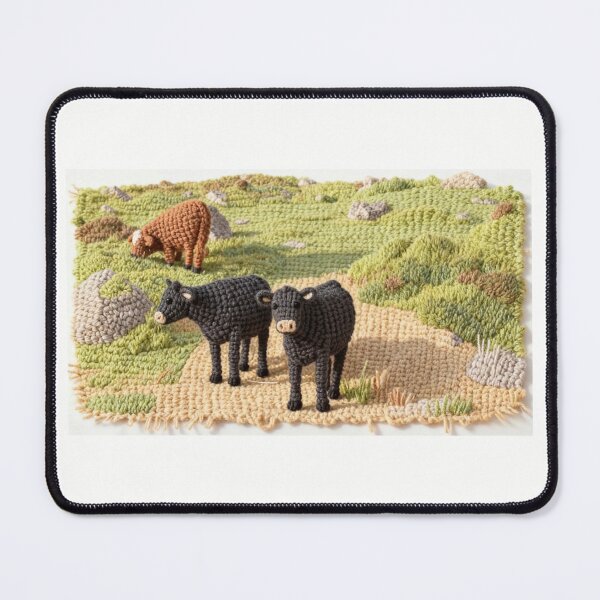 Item preview, dartmoor cattle2(photography + AI) designed and sold by artsmeow.