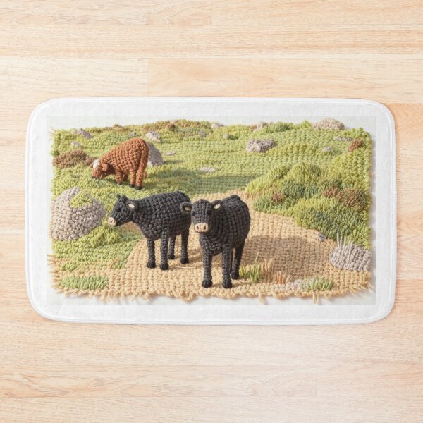 Item preview, dartmoor cattle2(photography + AI) designed and sold by artsmeow.