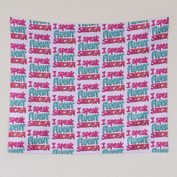 Item preview, I Speak Fluent Sarcasm Quote designed and sold by SholoStudio.