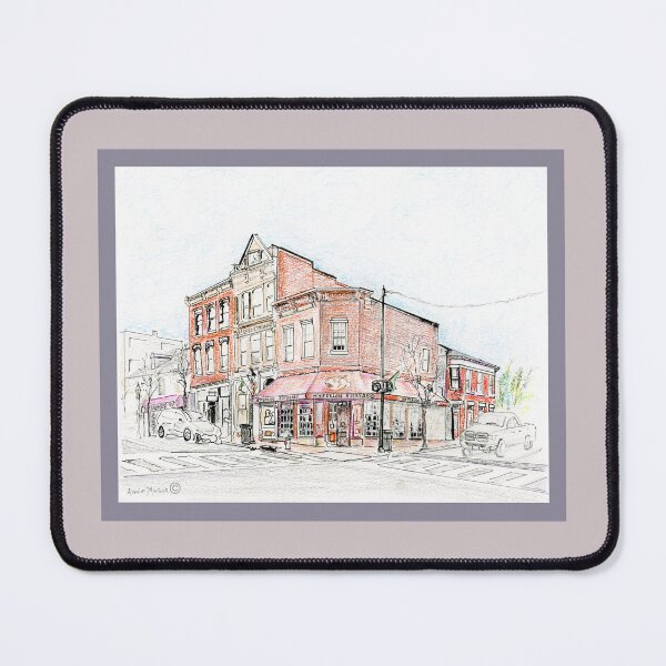 Item preview, Hyperion Espresso - watercolor and pen designed and sold by Annie Mason Art.