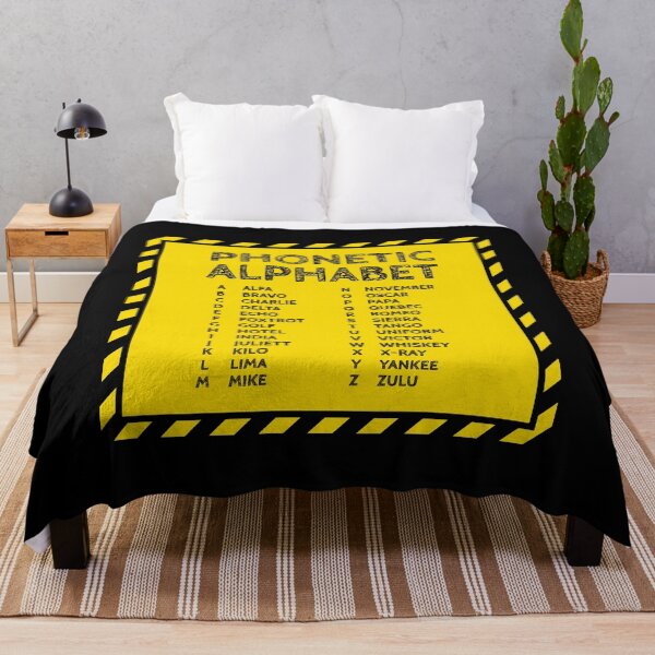 Item preview, Phonetic Alphabet Chart – Under Construction Edition designed and sold by AnnSign.