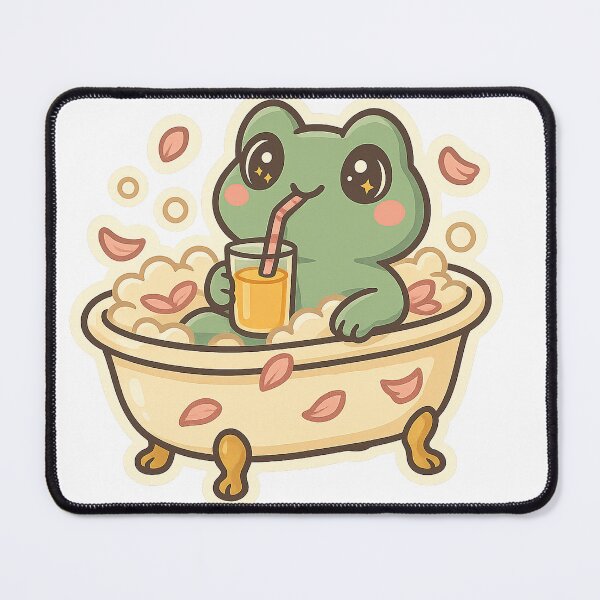 Item preview, MS Froggy Bubble bath designed and sold by paintingshouse0.
