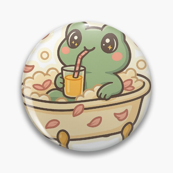 Item preview, MS Froggy Bubble bath designed and sold by paintingshouse0.