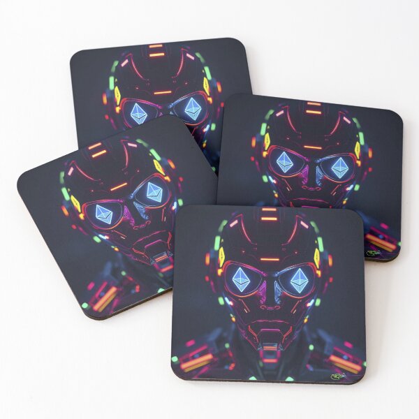 Item preview, Ethereum Tech Rebel – AI Powered Web3 Cyberpunk Financial Revolution designed and sold by Benito Del Ray.