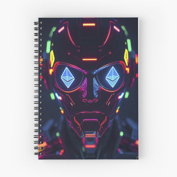 Item preview, Ethereum Tech Rebel – AI Powered Web3 Cyberpunk Financial Revolution designed and sold by Benito Del Ray.
