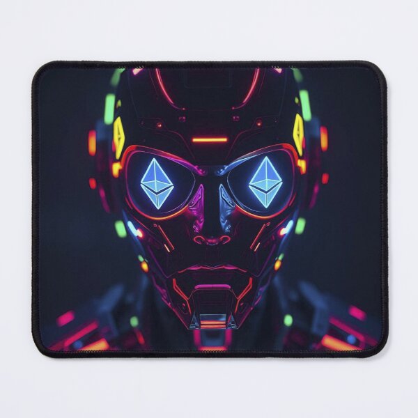 Item preview, Ethereum Tech Rebel – AI Powered Web3 Cyberpunk Financial Revolution designed and sold by Benito Del Ray.