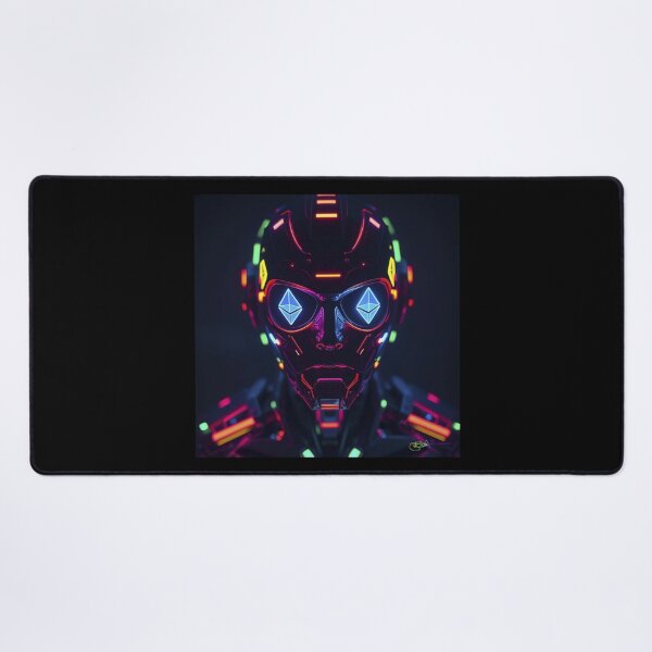 Item preview, Ethereum Tech Rebel – AI Powered Web3 Cyberpunk Financial Revolution designed and sold by Benito Del Ray.