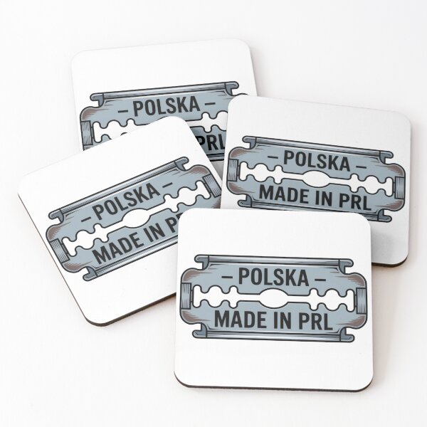 Item preview, Polska – Made in PRL | Retro Razor Blade Design designed and sold by AndrewYoko.