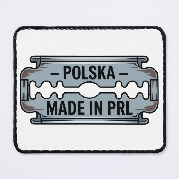 Item preview, Polska – Made in PRL | Retro Razor Blade Design designed and sold by AndrewYoko.