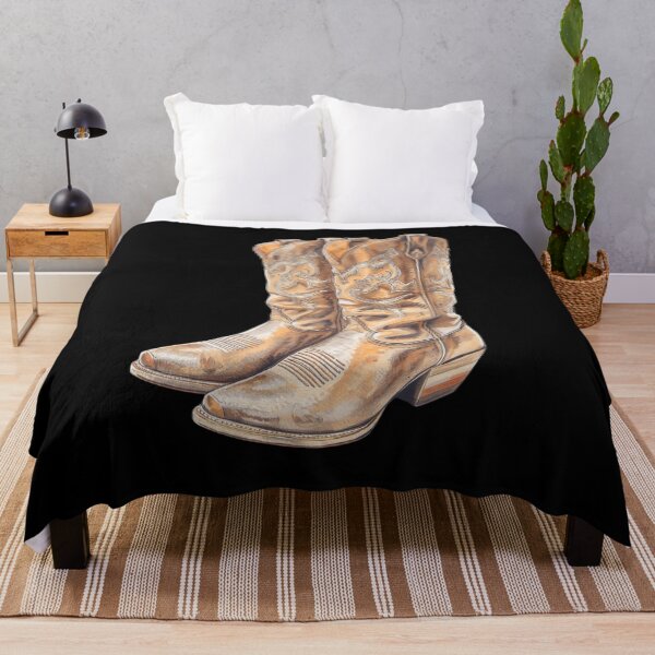 Item preview, Golden Cowboy Boots – Retro Western Glam Art designed and sold by Design_Your_Day.