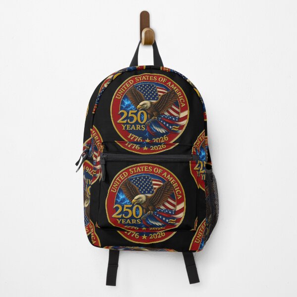 Item preview, Eagle and Flag 250 Years 1776-2026 250th Birthday  designed and sold by gear-posters.