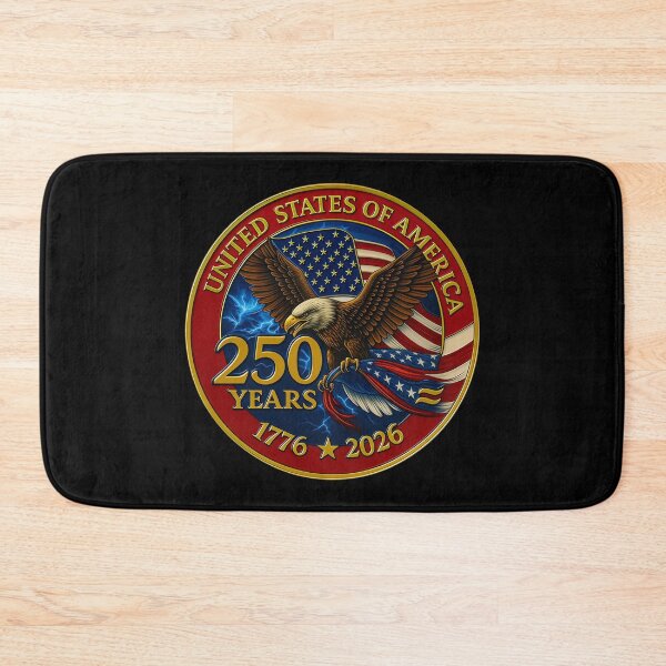 Item preview, Eagle and Flag 250 Years 1776-2026 250th Birthday  designed and sold by gear-posters.
