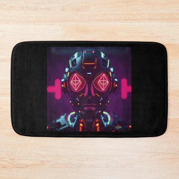 Item preview, Ethereum Cyber Oracle – Futuristic AI Web3 Metaverse Power Symbol designed and sold by Benito Del Ray.