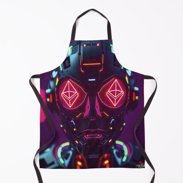 Item preview, Ethereum Cyber Oracle – Futuristic AI Web3 Metaverse Power Symbol designed and sold by Benito Del Ray.