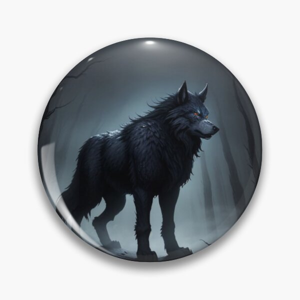 Item preview, Shadow wolf in mist designed and sold by Prestons Corner.