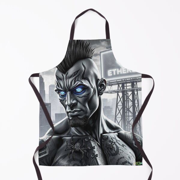 Item preview, Ethereum Cyber Commander – Blockchain Revolution AI Warrior Artwork designed and sold by Benito Del Ray.