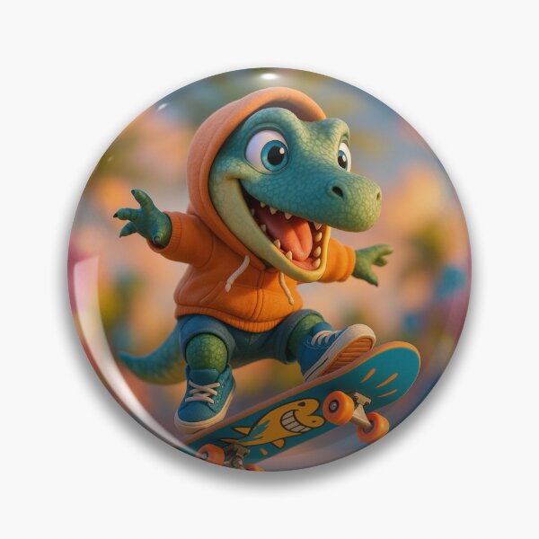 Item preview, Skater Tylosaurus designed and sold by Sillytoe.