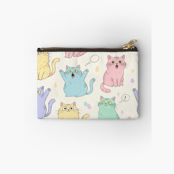 Item preview, Viral Cat Chaos – Digital Art Pattern designed and sold by pinkthatpin.