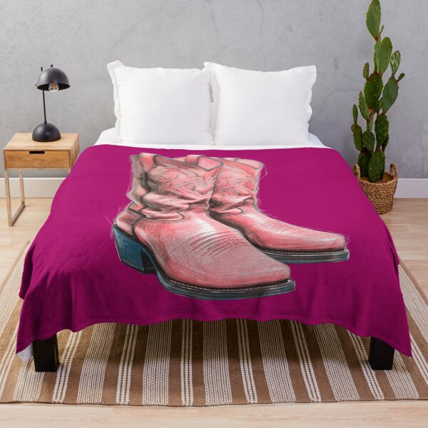 Item preview, Rose Cowboy Boots – Retro Western Glam Art designed and sold by Design_Your_Day.