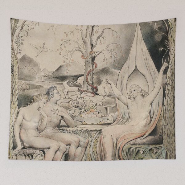 Item preview, HD The Archangel Raphael With Adam And Eve, by William Blake HIGH DEFINITION designed and sold by MINDTHECHERRY.