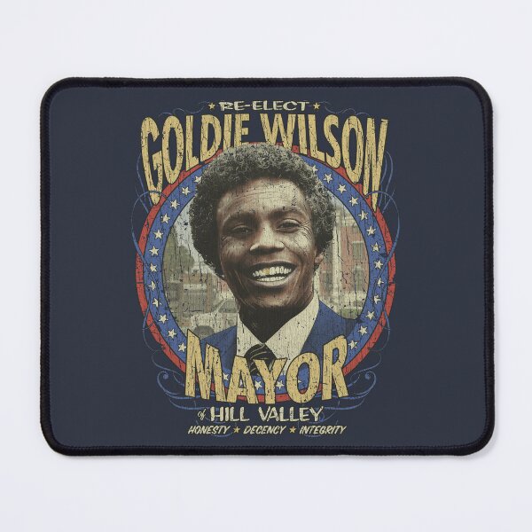 Item preview, Re-Elect Mayor Goldie Wilson 1985 designed and sold by AstroZombie6669.