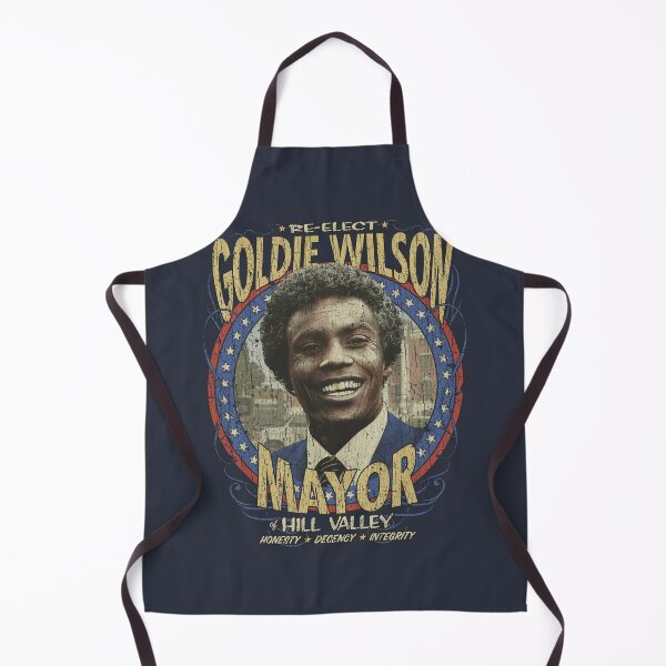 Item preview, Re-Elect Mayor Goldie Wilson 1985 designed and sold by AstroZombie6669.