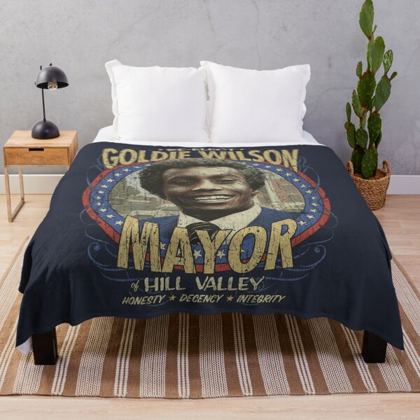 Item preview, Re-Elect Mayor Goldie Wilson 1985 designed and sold by AstroZombie6669.